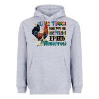 Heather Grey live today like fried tomorrow Heavyweight Hoodie - JahusDesignShop
