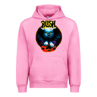 Fuchsia Pink rush transparent Urban Hoodie - linhVisuals
