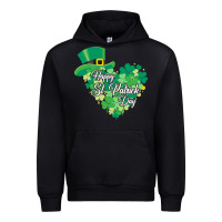 Black happy st patricks day funny irish Urban Hoodie - linhVisuals