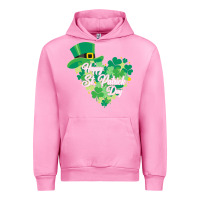 Fuchsia Pink happy st patricks day funny irish Urban Hoodie - linhVisuals