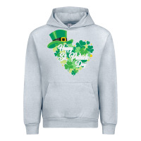 Heather Grey happy st patricks day funny irish Urban Hoodie - linhVisuals