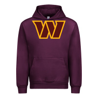 Mauve Wine washington  sports Urban Hoodie - linhVisuals