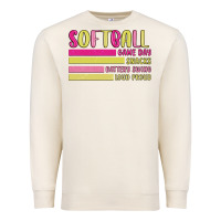 Sandshell retro softball png Premium Sweatshirt - JahusDesignShop