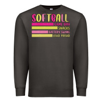 Smoke retro softball png Premium Sweatshirt - JahusDesignShop