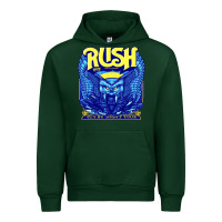 Forest Green Rush 1975 Urban Hoodie - linhVisuals