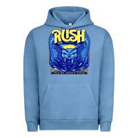 Pigment Pebble Blue Rush 1975 Urban Hoodie - linhVisuals