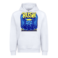 White Rush 1975 Urban Hoodie - linhVisuals