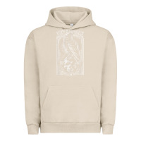 Pigment French Oak edgar allen poe the raven nevermore t shirt Urban Hoodie - linhVisuals