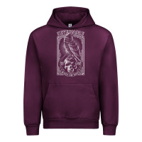 Mauve Wine edgar allen poe the raven nevermore t shirt Urban Hoodie - linhVisuals