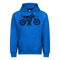 Cobalt YZ450F Eli Tomac Motorcycles Urban Hoodie - linhVisuals