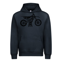 Navy YZ450F Eli Tomac Motorcycles Urban Hoodie - linhVisuals
