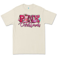Bone pink christmas Premium Tee - CowGirlArtShop