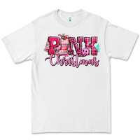 White pink christmas Premium Tee - CowGirlArtShop