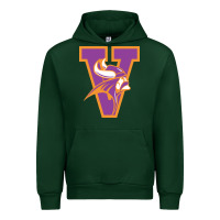 Forest Green missouri valley college vikings vectorized Urban Hoodie - linhVisuals