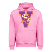 Fuchsia Pink missouri valley college vikings vectorized Urban Hoodie - linhVisuals