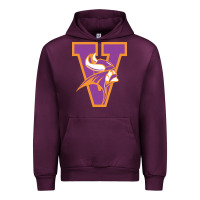 Mauve Wine missouri valley college vikings vectorized Urban Hoodie - linhVisuals