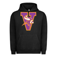 Pigment Black missouri valley college vikings vectorized Urban Hoodie - linhVisuals