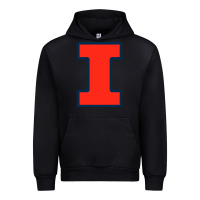 Black illinois fighting illini Urban Hoodie - linhVisuals