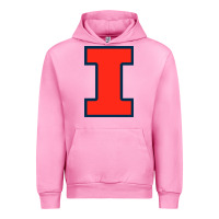Fuchsia Pink illinois fighting illini Urban Hoodie - linhVisuals