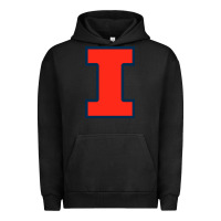 Pigment Black illinois fighting illini Urban Hoodie - linhVisuals