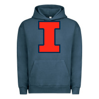 Pigment Midnight Navy illinois fighting illini Urban Hoodie - linhVisuals
