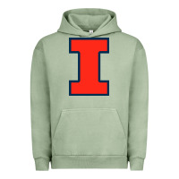 Pigment Oil Green illinois fighting illini Urban Hoodie - linhVisuals