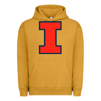 Pigment Peanut Butter illinois fighting illini Urban Hoodie - linhVisuals