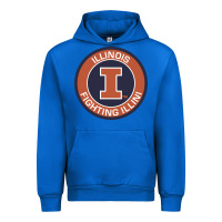 Cobalt illinois fighting illini Urban Hoodie - linhVisuals