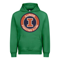 Emerald illinois fighting illini Urban Hoodie - linhVisuals