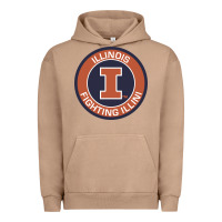 Pigment Burro illinois fighting illini Urban Hoodie - linhVisuals