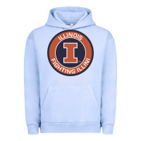 Pigment Grape Ice illinois fighting illini Urban Hoodie - linhVisuals