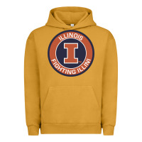 Pigment Peanut Butter illinois fighting illini Urban Hoodie - linhVisuals