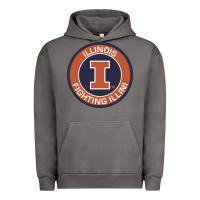 Pigment Tornado illinois fighting illini Urban Hoodie - linhVisuals