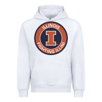 White illinois fighting illini Urban Hoodie - linhVisuals