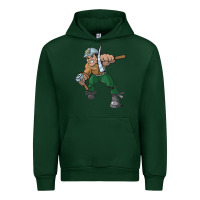 Forest Green montana technological university orediggers vectorized Urban Hoodie - linhVisuals