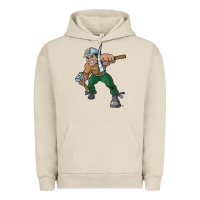 Pigment French Oak montana technological university orediggers vectorized Urban Hoodie - linhVisuals