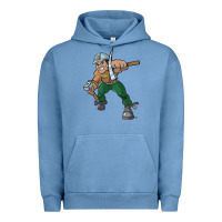 Pigment Pebble Blue montana technological university orediggers vectorized Urban Hoodie - linhVisuals