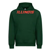 Forest Green illinois fighting illini Urban Hoodie - linhVisuals