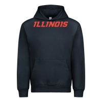 Navy illinois fighting illini Urban Hoodie - linhVisuals
