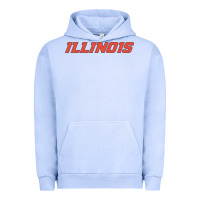 Pigment Grape Ice illinois fighting illini Urban Hoodie - linhVisuals