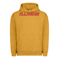 Pigment Peanut Butter illinois fighting illini Urban Hoodie - linhVisuals