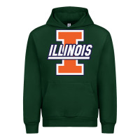 Forest Green illinois fighting illini Urban Hoodie - linhVisuals