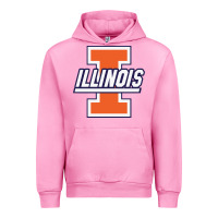 Fuchsia Pink illinois fighting illini Urban Hoodie - linhVisuals