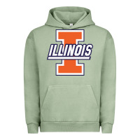 Pigment Oil Green illinois fighting illini Urban Hoodie - linhVisuals