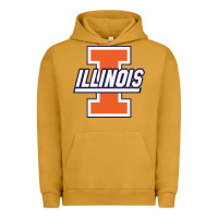 Pigment Peanut Butter illinois fighting illini Urban Hoodie - linhVisuals