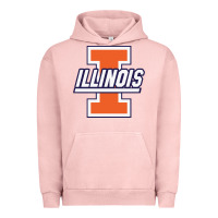 Pigment Salmon illinois fighting illini Urban Hoodie - linhVisuals