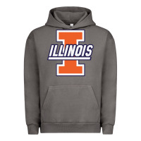 Pigment Tornado illinois fighting illini Urban Hoodie - linhVisuals