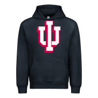 Navy indiana hoosiers Urban Hoodie - linhVisuals