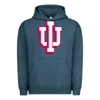 Pigment Midnight Navy indiana hoosiers Urban Hoodie - linhVisuals