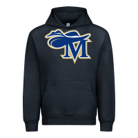 Navy montreat college cavaliers vectorized Urban Hoodie - linhVisuals